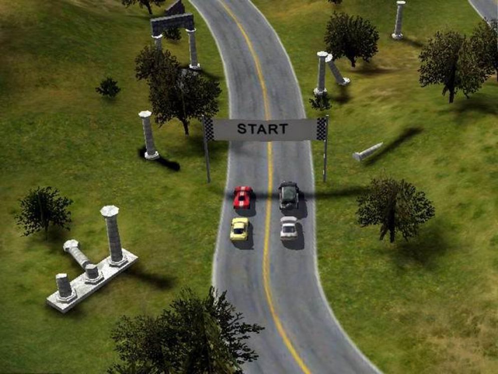Screenshot ze hry Astro Rally - Recenze-her.cz