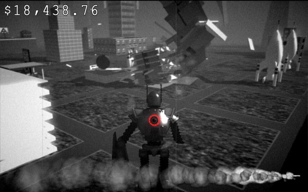 Screenshot ze hry Attack Of The 50ft Robot - Recenze-her.cz