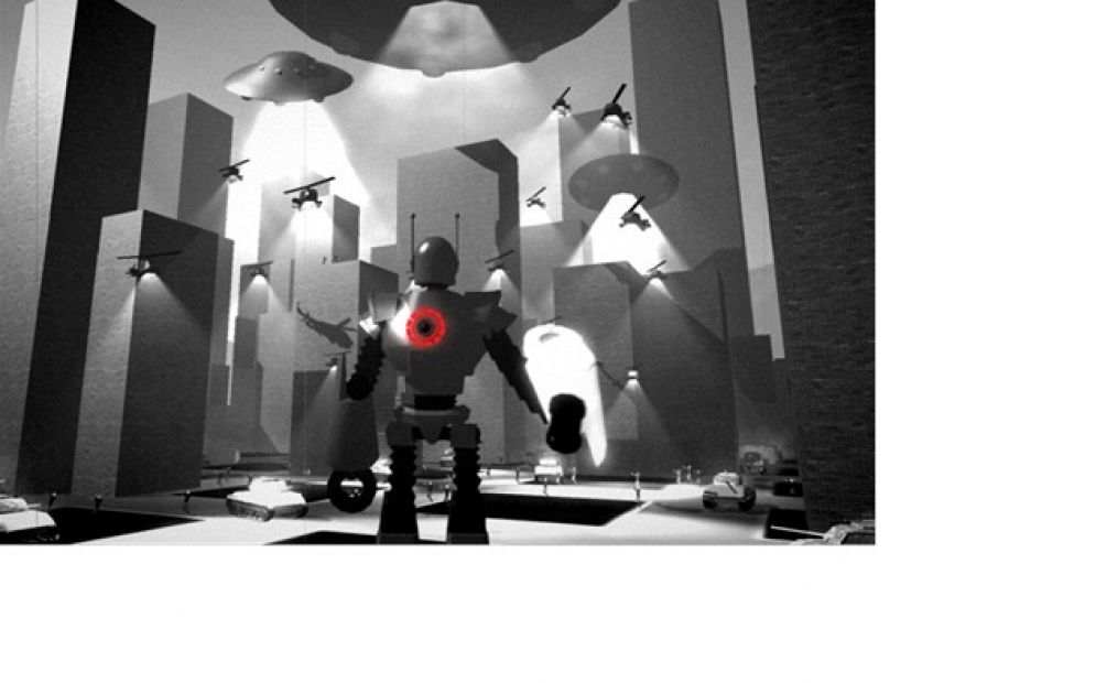 Screenshot ze hry Attack Of The 50ft Robot - Recenze-her.cz