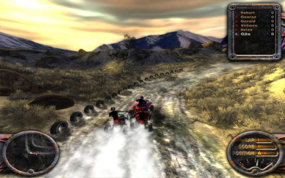 Screenshot ze hry ATV Quadro Racing - Recenze-her.cz