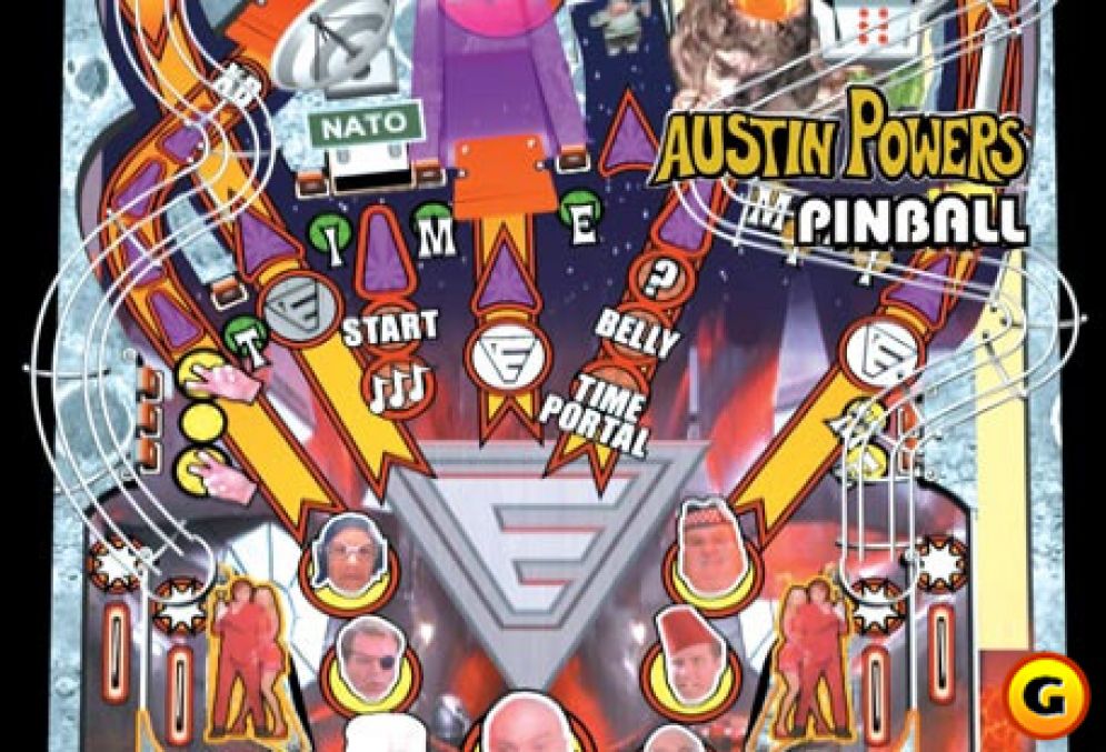Screenshot ze hry Austin Powers Pinball - Recenze-her.cz