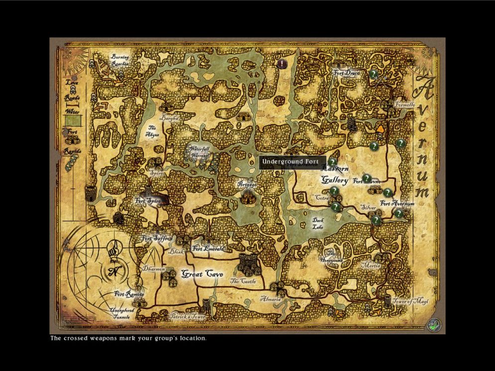 Screenshot ze hry Avernum: Escape From the Pit - Recenze-her.cz