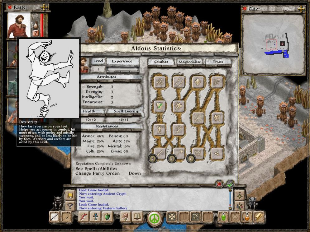 Screenshot ze hry Avernum: Escape From the Pit - Recenze-her.cz