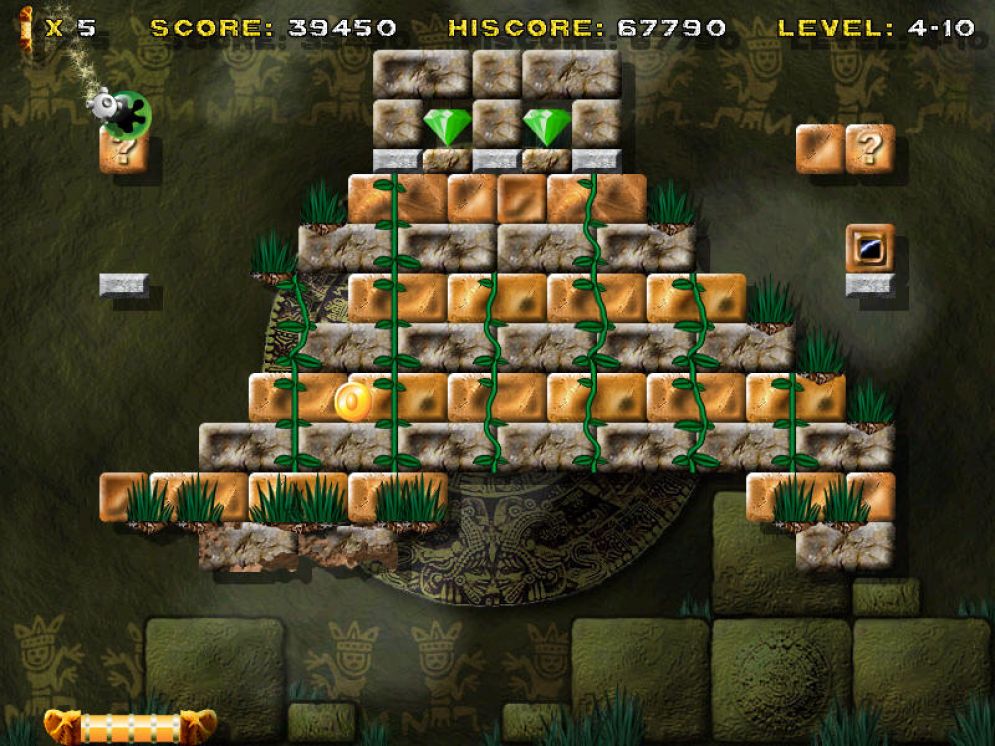 Screenshot ze hry Aztec Bricks - Recenze-her.cz