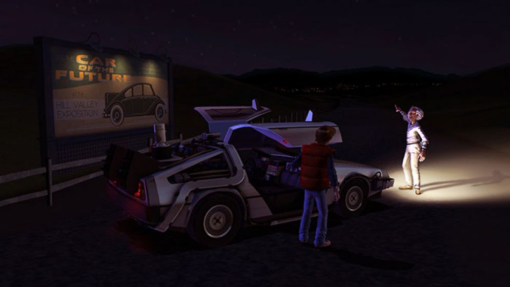 Screenshot ze hry Back to the Future - Recenze-her.cz