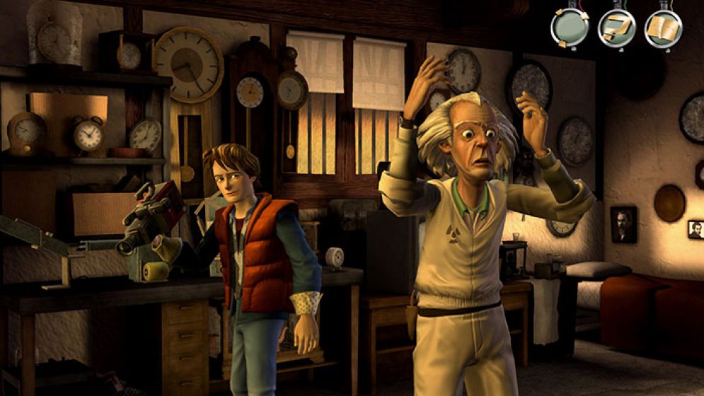 Screenshot ze hry Back to the Future - Recenze-her.cz