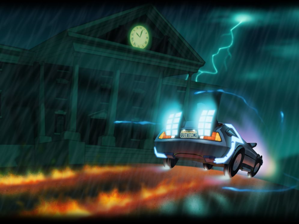 Screenshot ze hry Back to the Future: The Game - Episode 5: OUTATIME - Recenze-her.cz