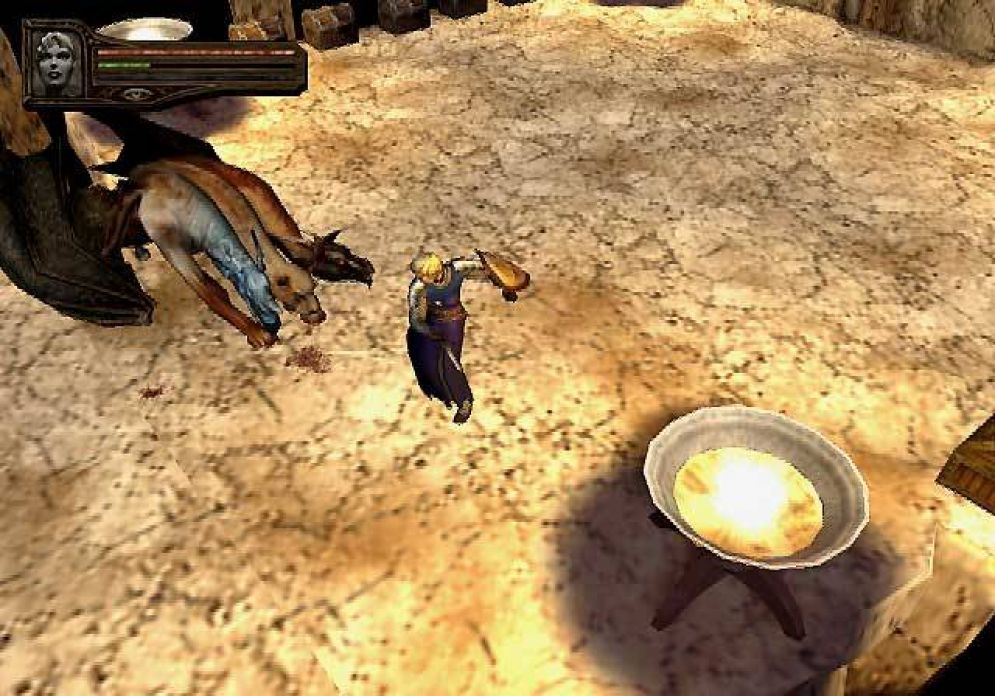 Screenshot ze hry Baldurs Gate: Dark Alliance II - Recenze-her.cz