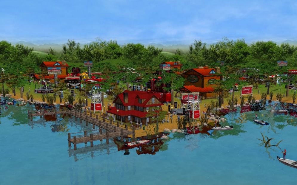 Screenshot ze hry Bass Tournament Tycoon - Recenze-her.cz