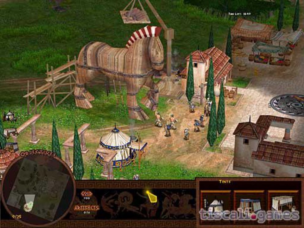 Screenshot ze hry Battle for Troy - Recenze-her.cz