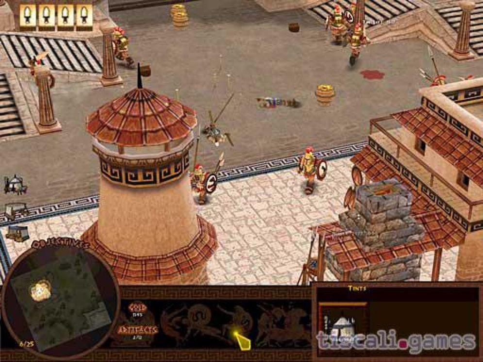 Screenshot ze hry Battle for Troy - Recenze-her.cz