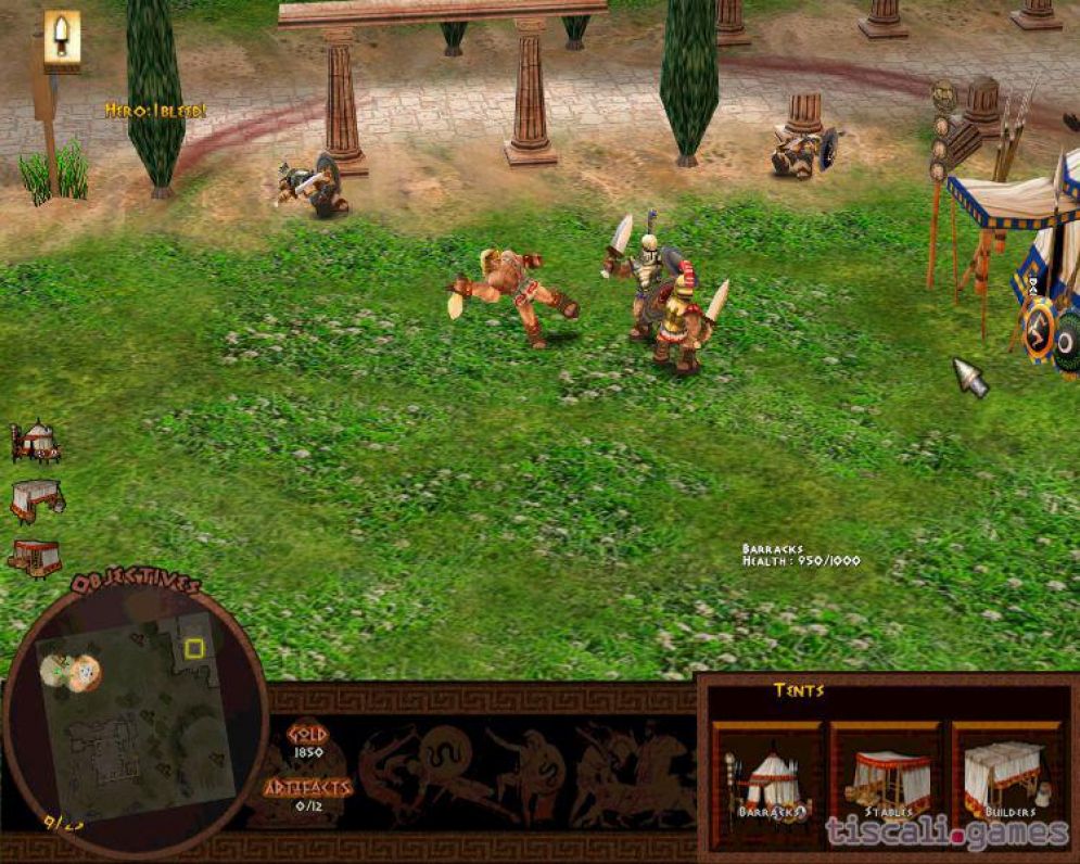 Screenshot ze hry Battle for Troy - Recenze-her.cz