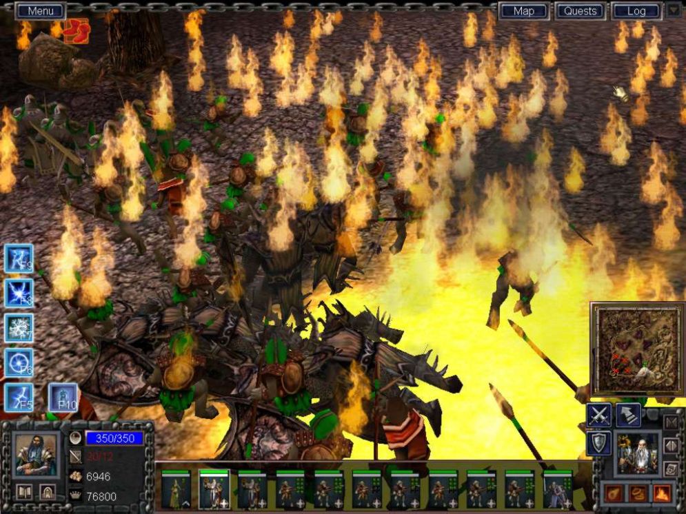 Screenshot ze hry Battle Mages - Recenze-her.cz
