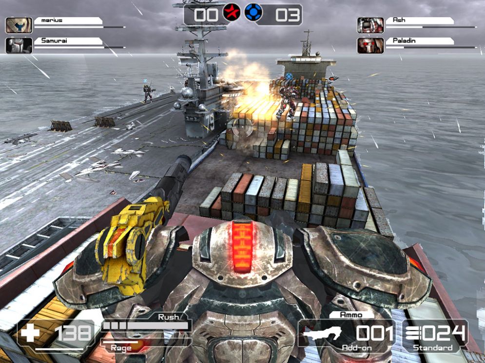 Screenshot ze hry Battle Rage - Recenze-her.cz