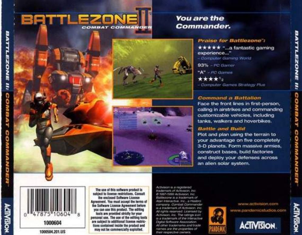 Screenshot ze hry Battle Zone 2: Combat Commander - Recenze-her.cz