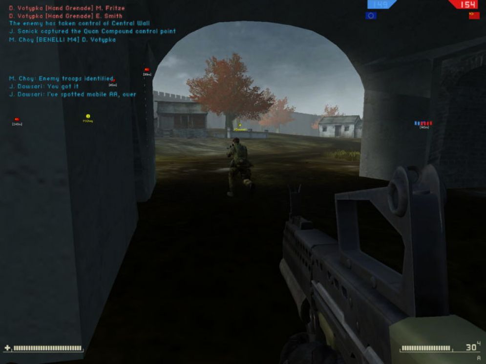 Screenshot ze hry Battlefield 2: Euro Force - Recenze-her.cz