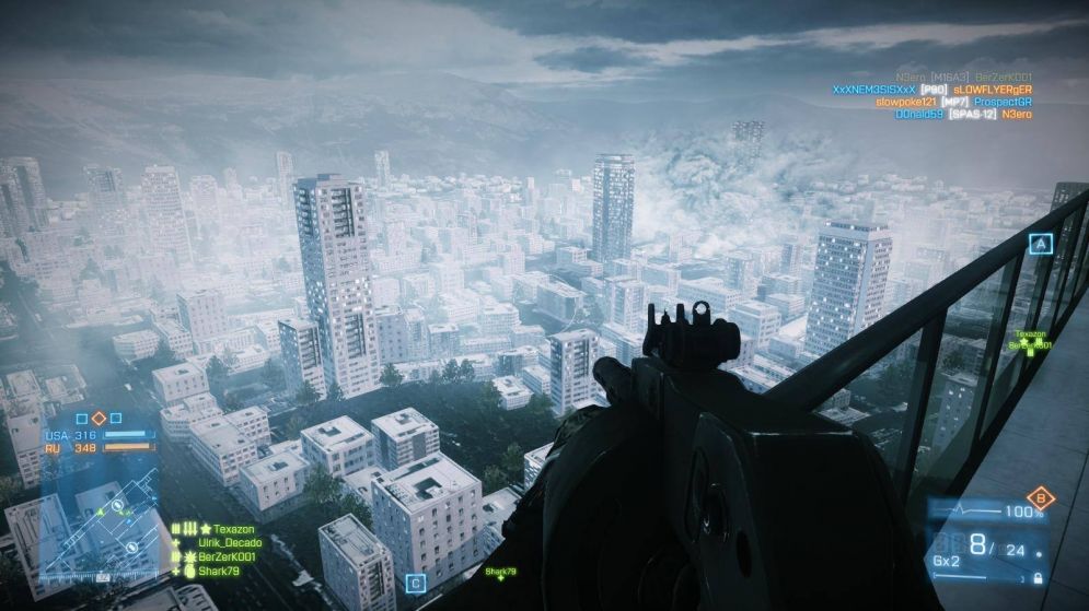 Screenshot ze hry Battlefield 3: Close Quarters - Recenze-her.cz