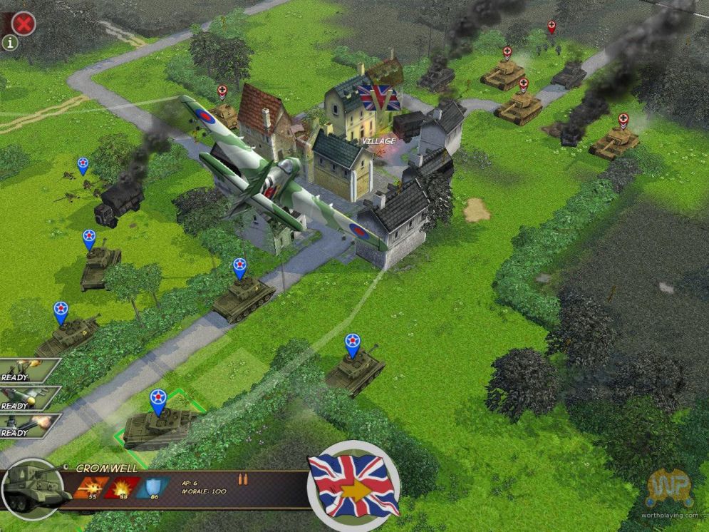 Screenshot ze hry Battlefield Academy - Recenze-her.cz