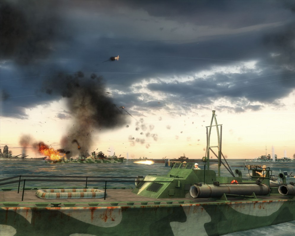 Screenshot ze hry Battlestations: Midway - Recenze-her.cz