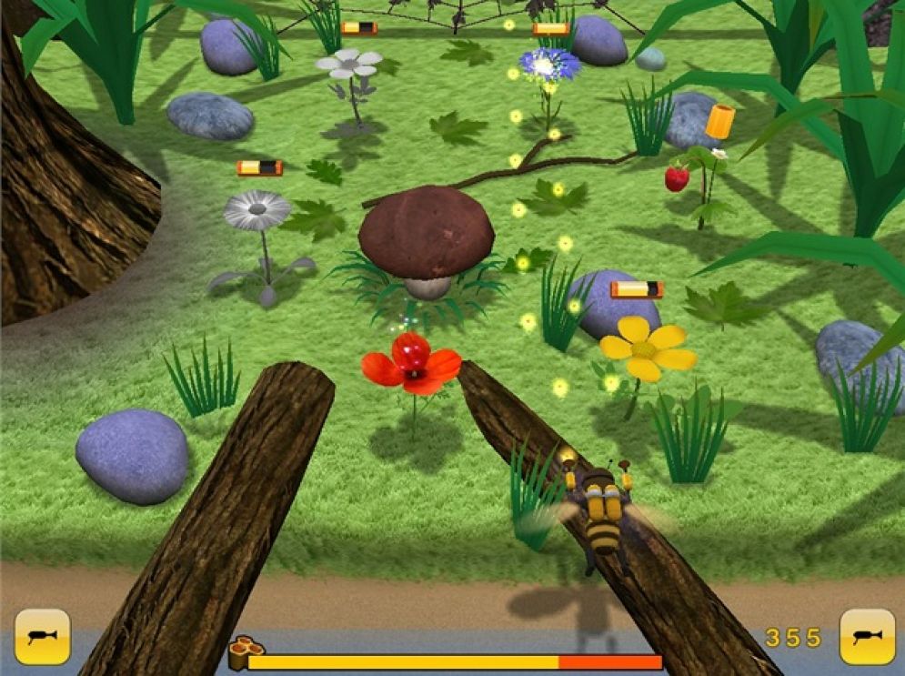 Screenshot ze hry Bee Adventure - Recenze-her.cz