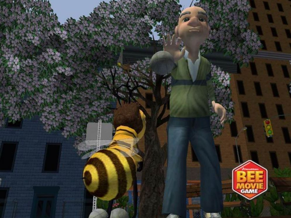 Screenshot ze hry Bee Movie Game - Recenze-her.cz