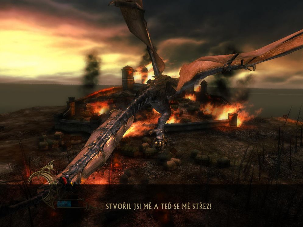 Screenshot ze hry Beowulf: The Game - Recenze-her.cz
