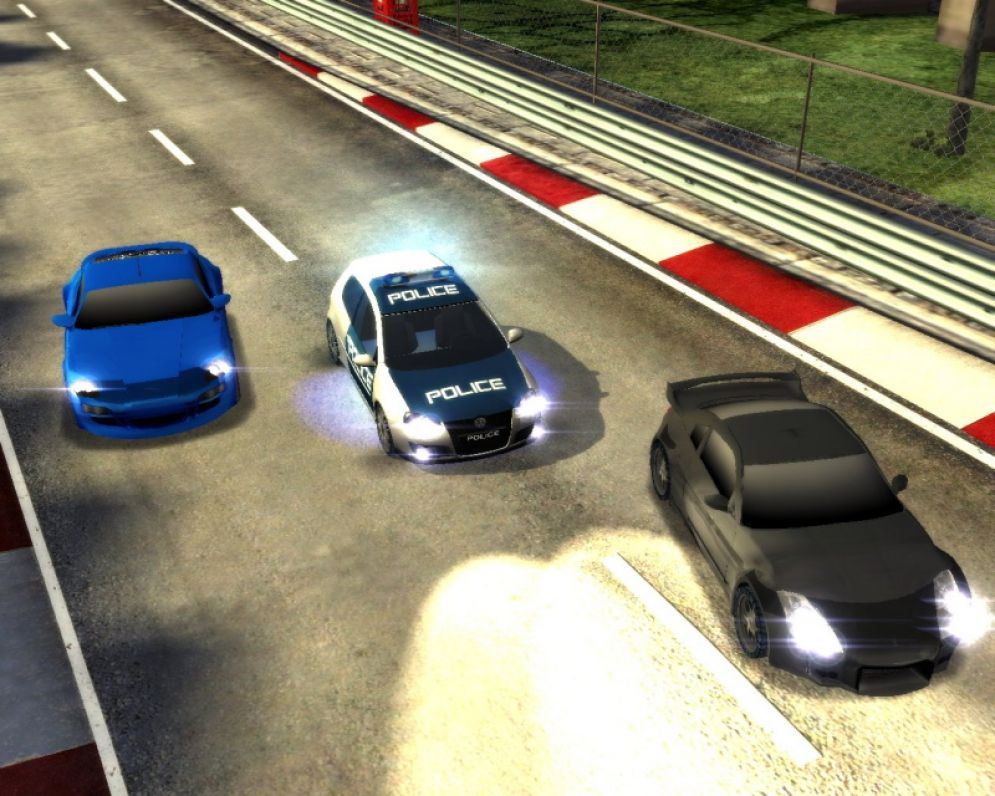 Screenshot ze hry Big City Racer - Recenze-her.cz