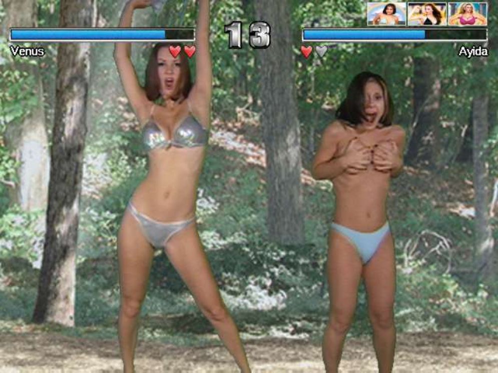 Screenshot ze hry Bikini Karate Babes - Recenze-her.cz