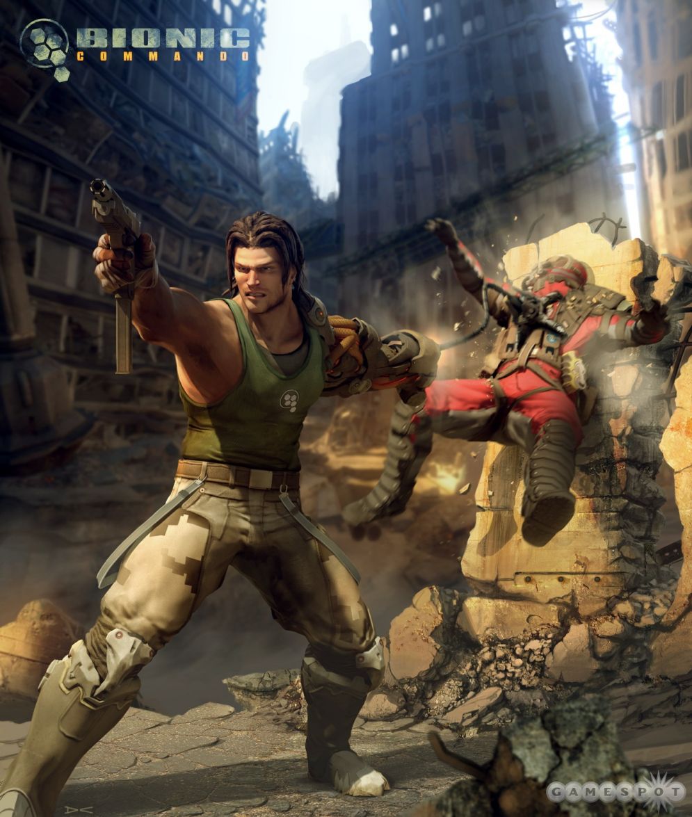 Screenshot ze hry Bionic Commando - Recenze-her.cz