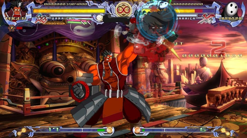 Screenshot ze hry BlazBlue: Calamity Trigger  - Recenze-her.cz