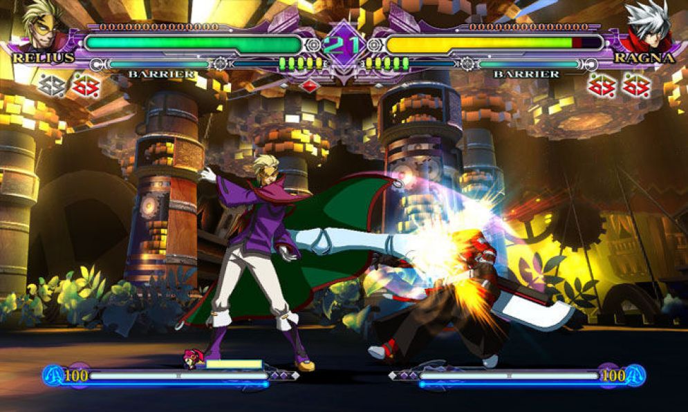 Screenshot ze hry BlazBlue: Continuum Shift Extend - Recenze-her.cz