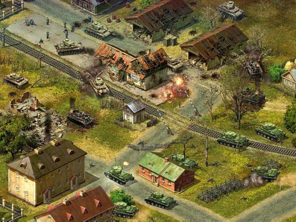 Screenshot ze hry Blitzkrieg - Recenze-her.cz