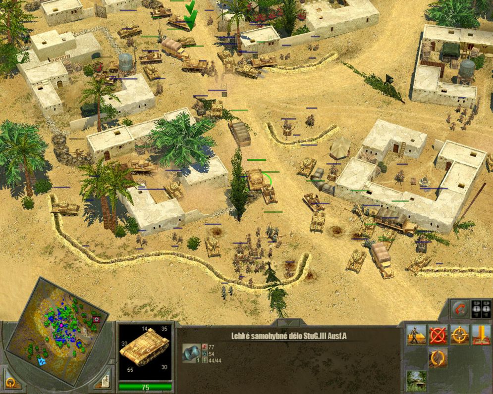 Screenshot ze hry Blitzkrieg II - Recenze-her.cz