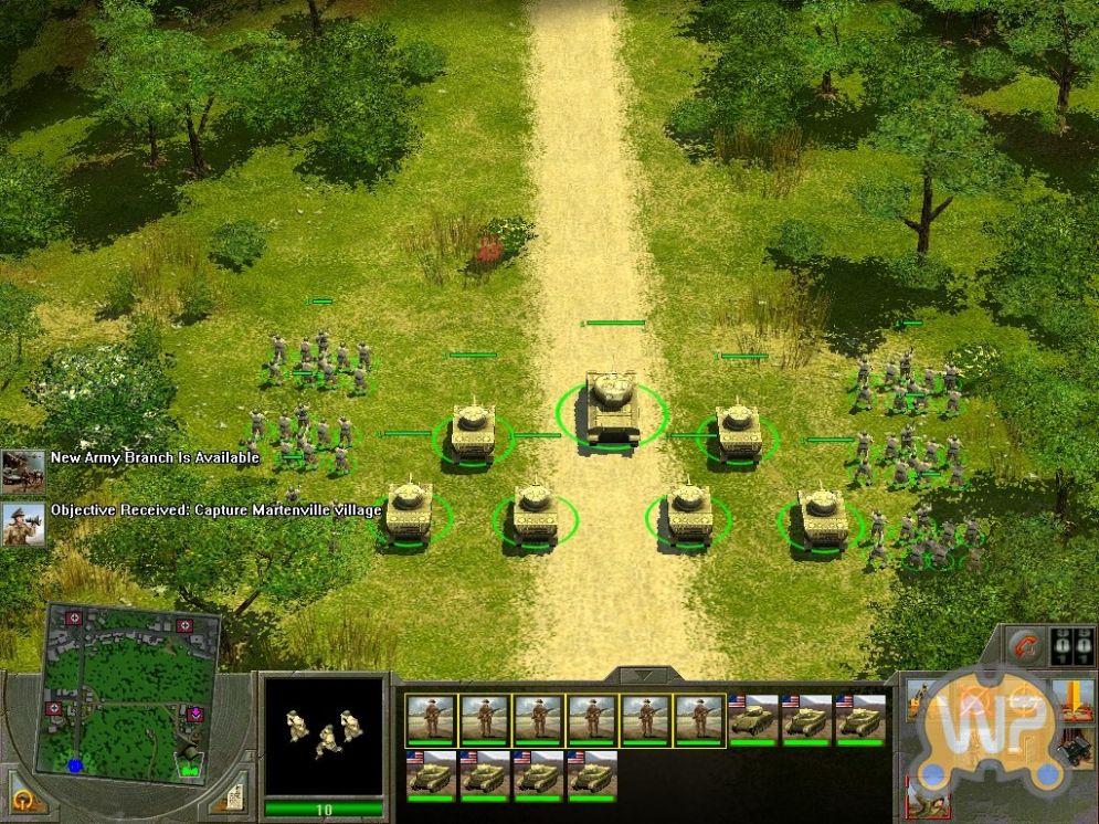 Screenshot ze hry Blitzkrieg II: Liberation - Recenze-her.cz