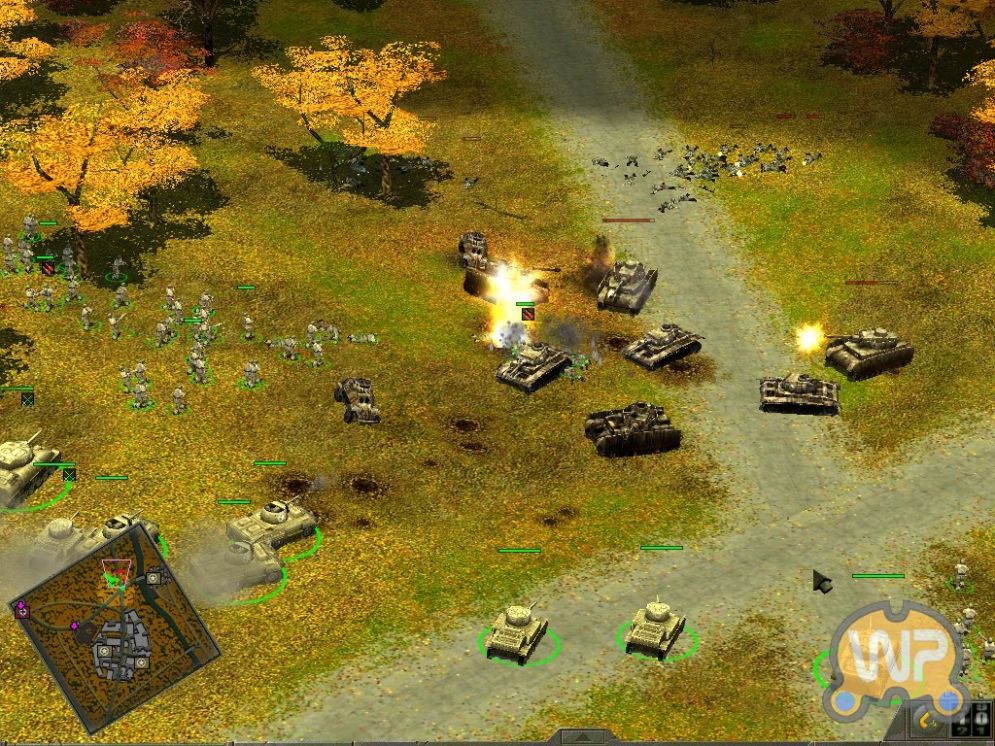 Screenshot ze hry Blitzkrieg II: Liberation - Recenze-her.cz