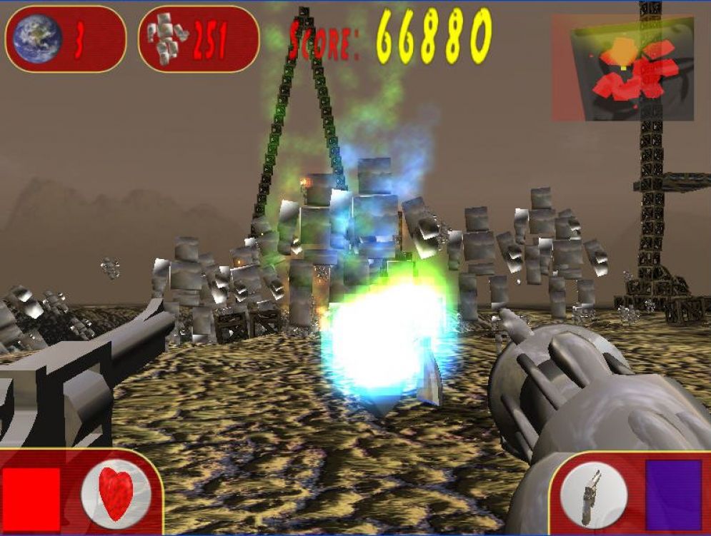 Screenshot ze hry Blockmania: Kill Blockmen II - Recenze-her.cz