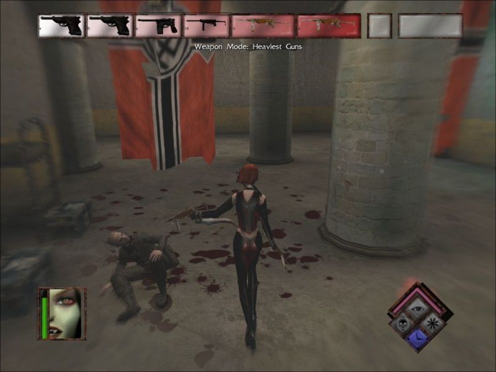 Screenshot ze hry BloodRayne - Recenze-her.cz
