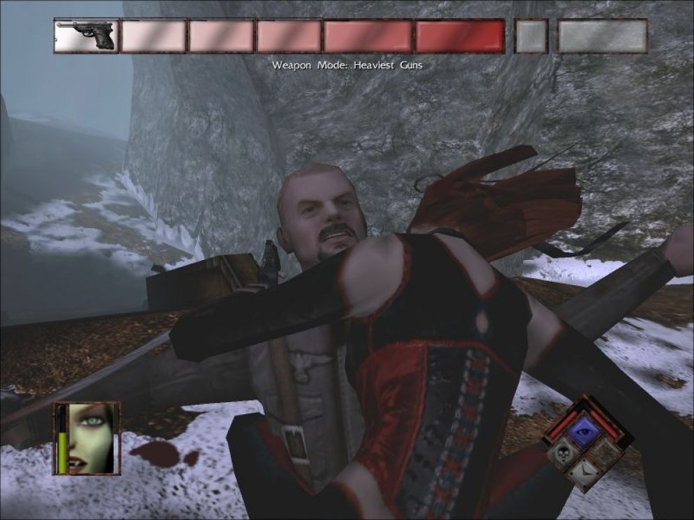 Screenshot ze hry BloodRayne - Recenze-her.cz