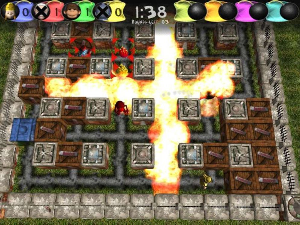 Screenshot ze hry BomberFun - Recenze-her.cz
