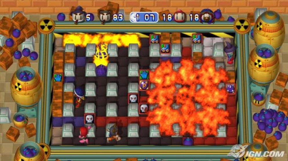 Screenshot ze hry Bomberman Live - Recenze-her.cz