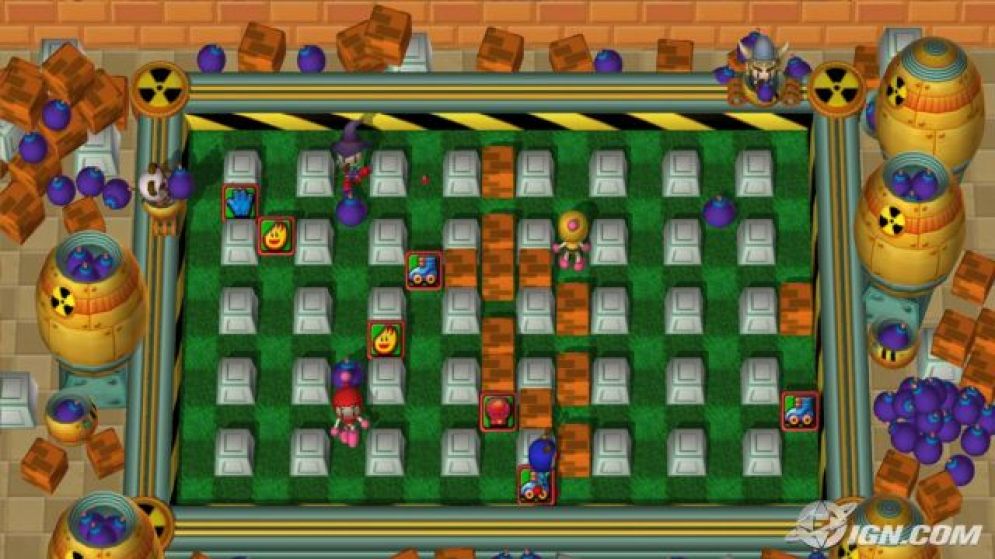 Screenshot ze hry Bomberman Live - Recenze-her.cz