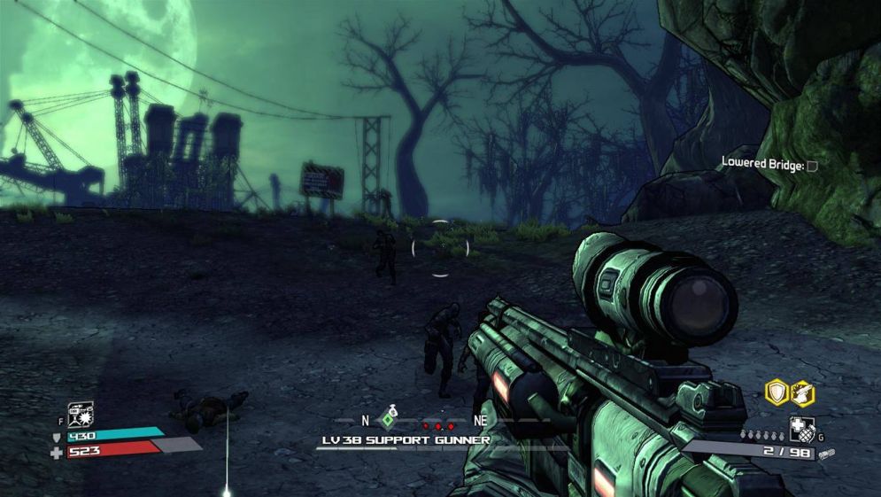 Screenshot ze hry Borderlands: The Zombie Island of Dr. Ned - Recenze-her.cz