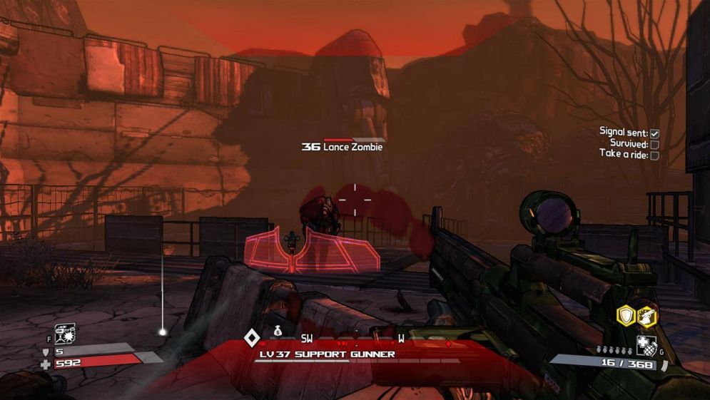Screenshot ze hry Borderlands: The Zombie Island of Dr. Ned - Recenze-her.cz