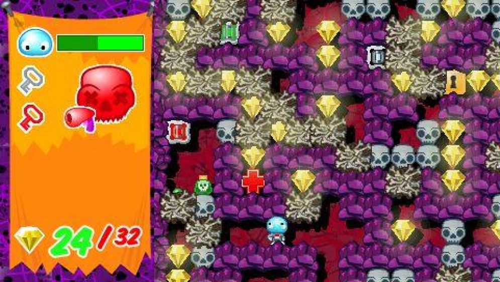 Screenshot ze hry Boulder Dash-Rocks! - Recenze-her.cz
