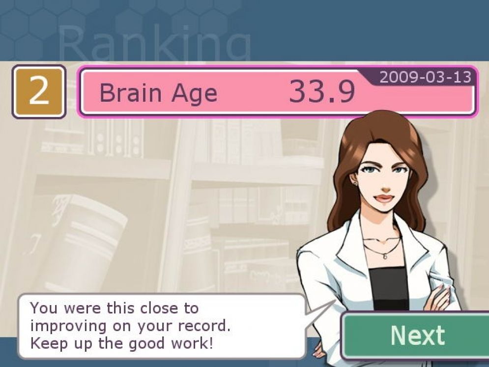 Screenshot ze hry Brain Exercise with Dr. Kawashima - Recenze-her.cz