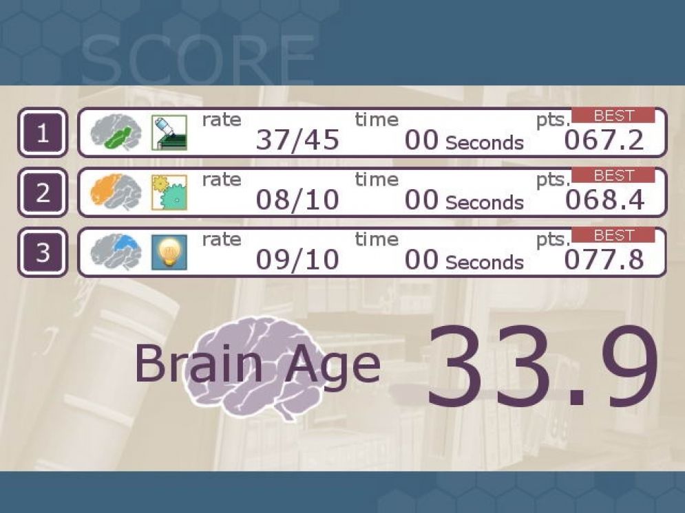 Screenshot ze hry Brain Exercise with Dr. Kawashima - Recenze-her.cz