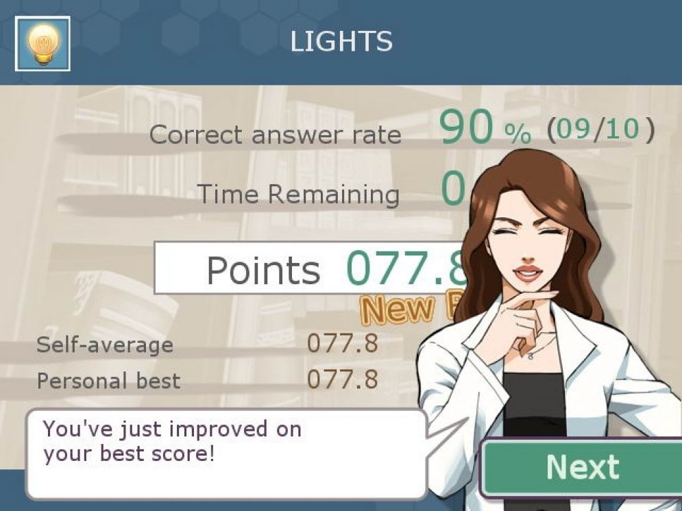 Screenshot ze hry Brain Exercise with Dr. Kawashima - Recenze-her.cz