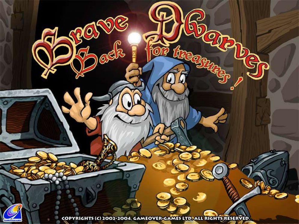 Screenshot ze hry Brave Dwarves Back for Treasures - Recenze-her.cz