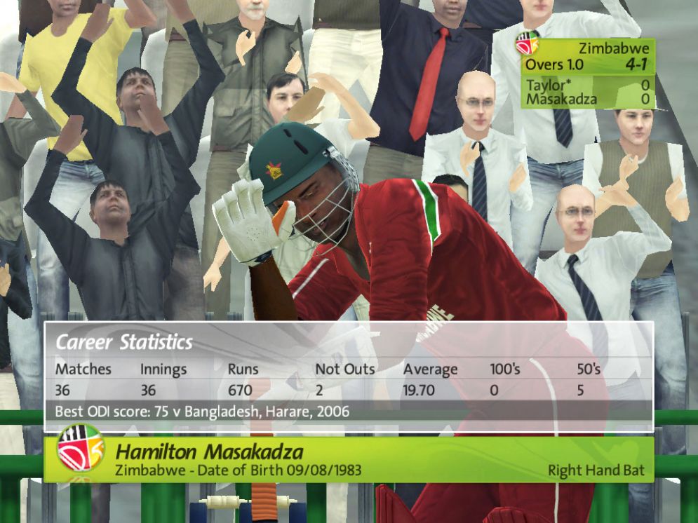 Screenshot ze hry Brian Lara International Cricket 2007 - Recenze-her.cz