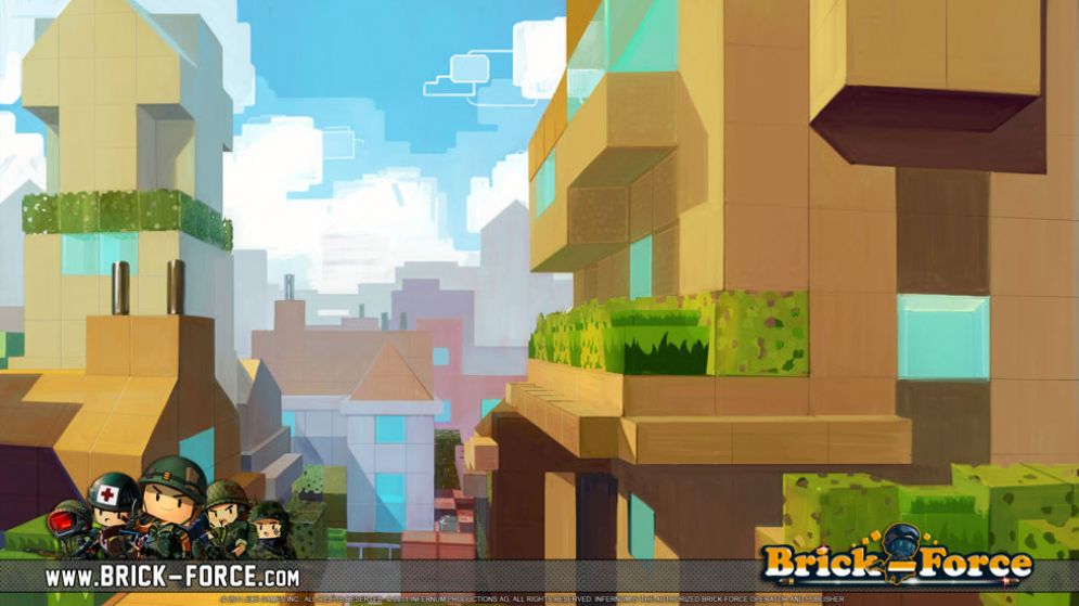Screenshot ze hry Brick-Force - Recenze-her.cz